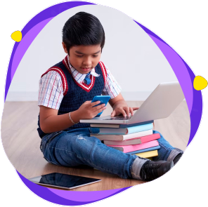 Child Learning on Tablet